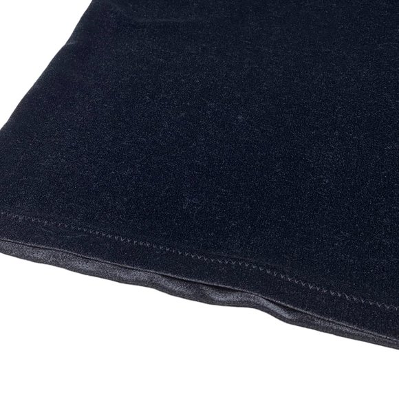 CHANEL Vintage CC Logo Velvet Long Dress Sleeveless Black Cotton [101427] - Picture 13 of 13